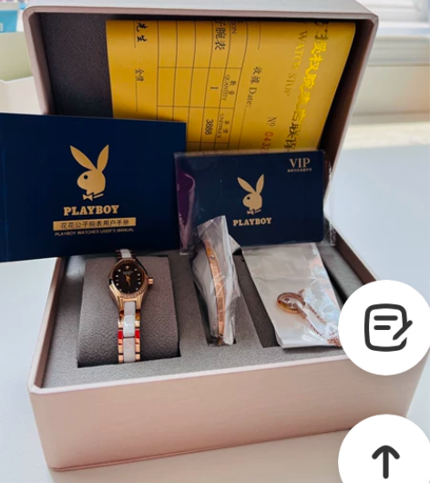 全新，手镯项链全套。纯全新【进口机芯】花花...