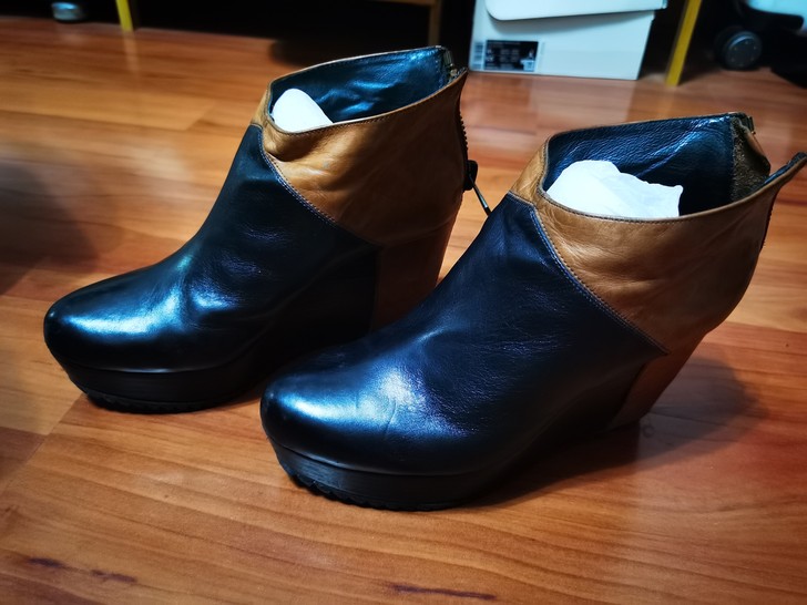 37码坡跟高跟鞋,7成新