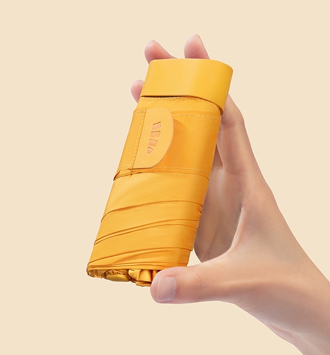 蕉下六折扁伞卡片伞防晒晴雨两用遮阳伞