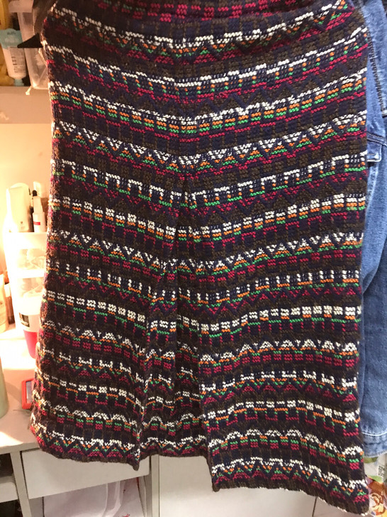 民族风，针织半身裙，超级好看