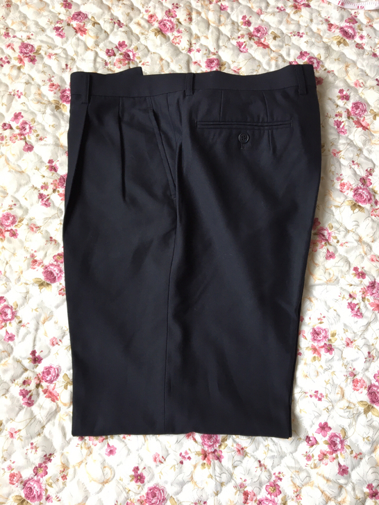 西裤 黑色 春秋 腰围2尺6 裤长98厘米...