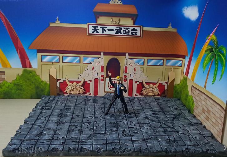 万代shf龙珠!天下一武道会,沙鲁游戏战损...