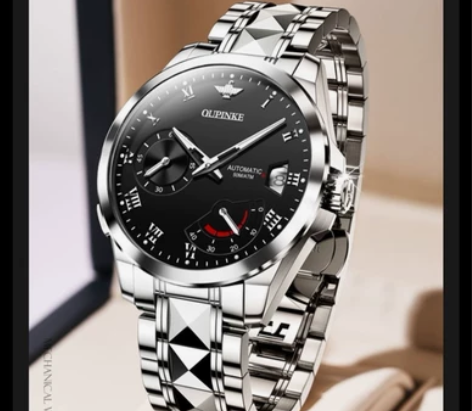 瑞士正品牌十大男手表多功能潮流秒盘全自动机...