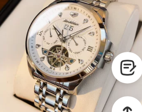 2022年新款正品手表男士全自动机械表镂空...