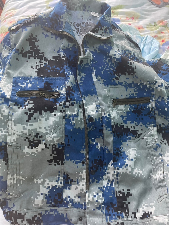 军训迷彩外套170码