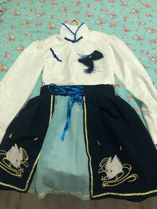 春季软妹公主学生表演汉服 材质：棉 风格：...