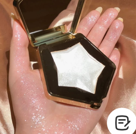 完美日记钻石高光月亮银色 仙女一样美 01...