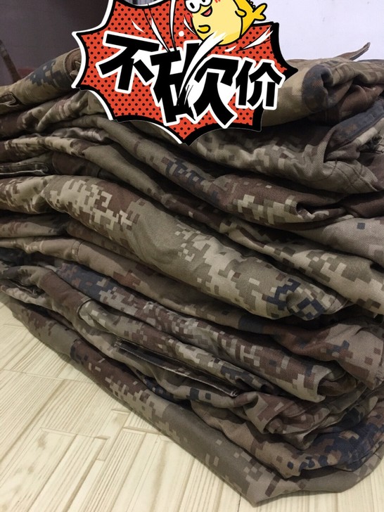 工作服男耐脏防尘旧迷彩服男装薄款劳保服工地...
