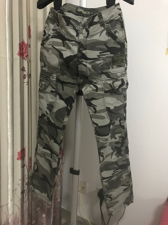 军装迷彩裤 女款