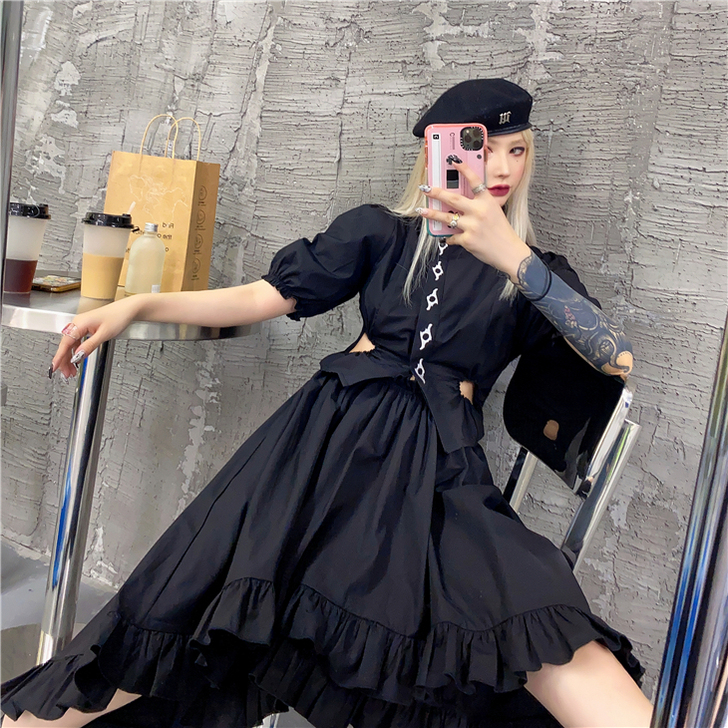 PINK院长原创暗黑萝莉Lolita哥特风...