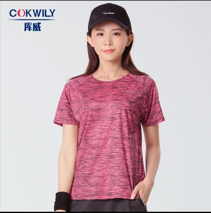 夏季户外休闲运动速干上衣男女士短袖t恤情侣...