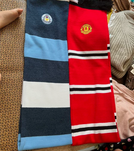 白色围巾，购买，一次未戴过，20元一条，零...