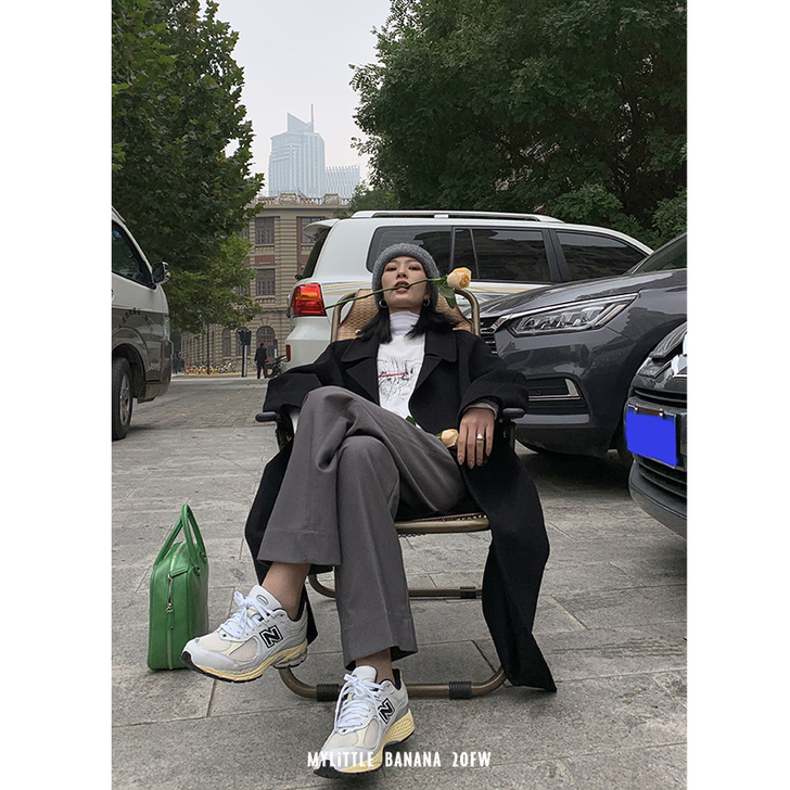 mylittlebanana 灰裤子 L