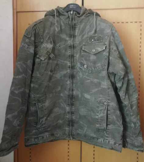 冬装外套，迷彩服，加绒，肩宽55厘米，衣长...