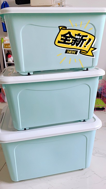 工厂垮了清仓大甩卖16.9包邮特大号收纳箱...