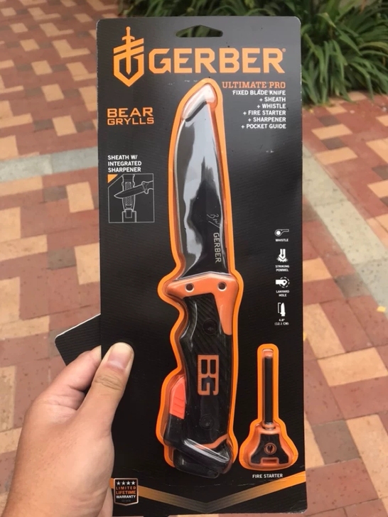 户外高硬度大马士革钢野外戈博贝尔骑行爱好者...