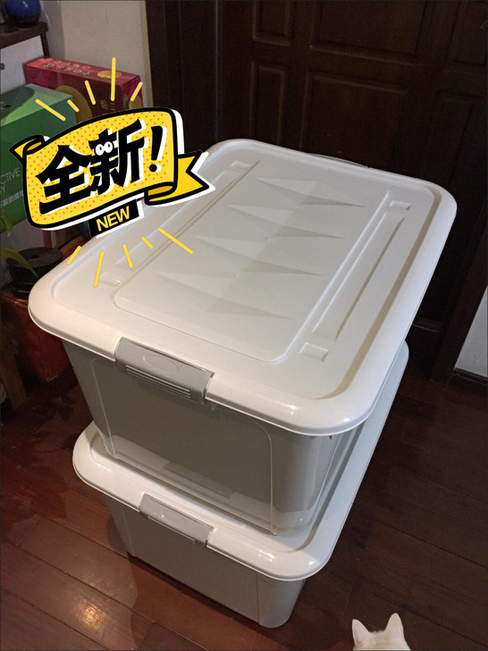 2个只要29元塑料收纳箱工厂直销家用整理储...