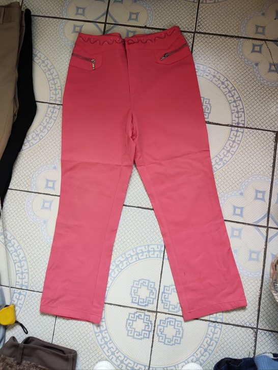 15元包邮女休闲裤夏九分裤，质量很好，棉弹...