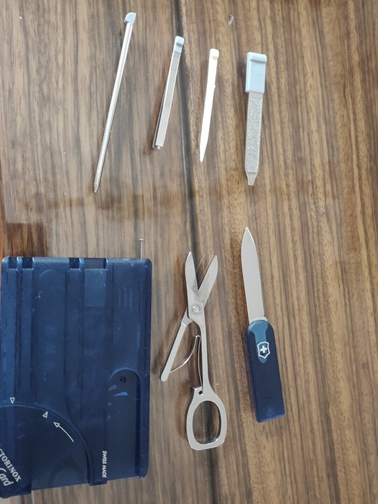 全新 瑞士军刀卡片刀，公司十几年前的礼品，...