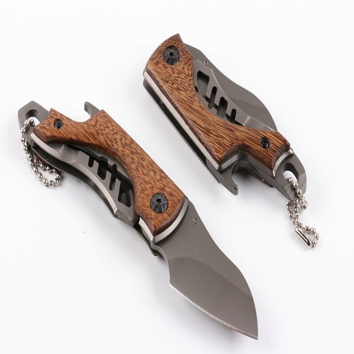 【全新包邮】户外工具防身军刀求生防身小刀多...