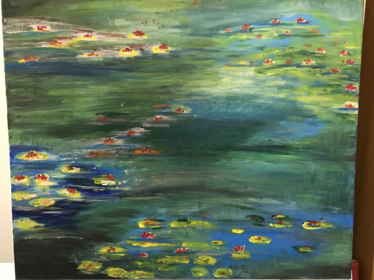 出闲置新手油画作品