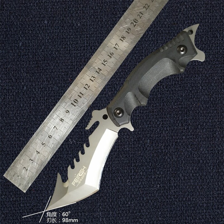 户外工具刀丛林军刀外贸尾货高硬度野营刀水果...