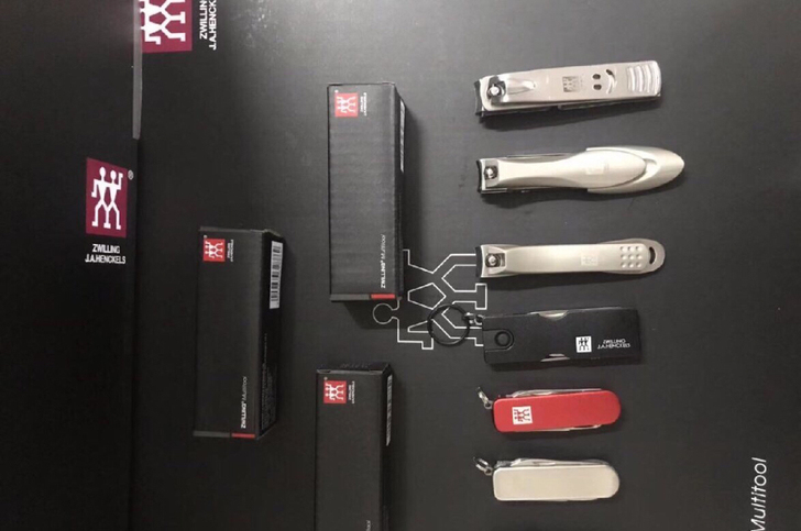 双立人军刀式指甲钳多功能指甲刀修剪刀军刀式...