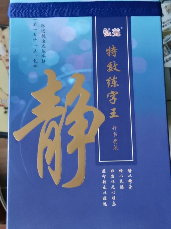正版弘羌特效练字王，行书套装字帖，只用了一...