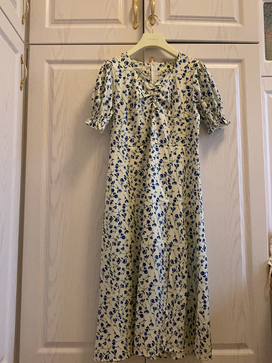 今年夏天入的，没穿几次，L码，很仙的裙子