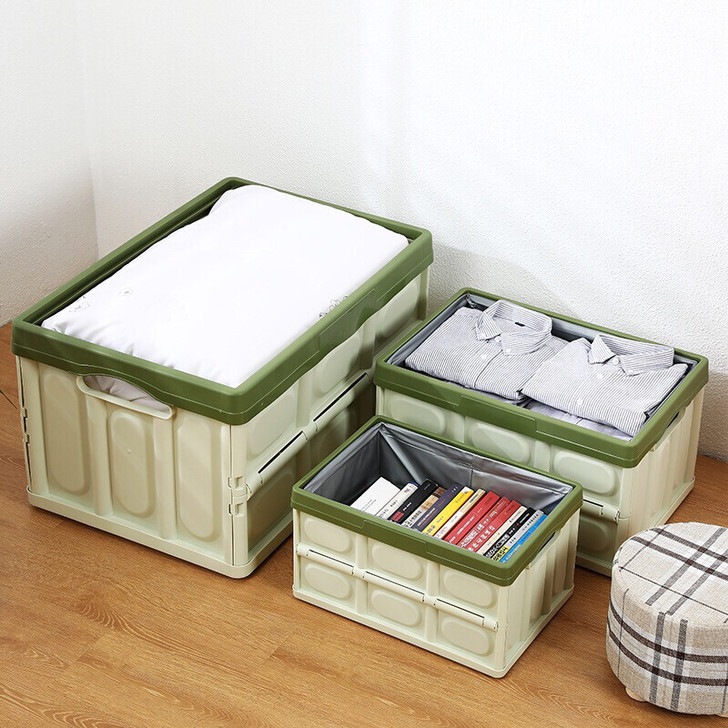 全新包邮家用收纳箱塑料特大号衣服玩具折叠式...