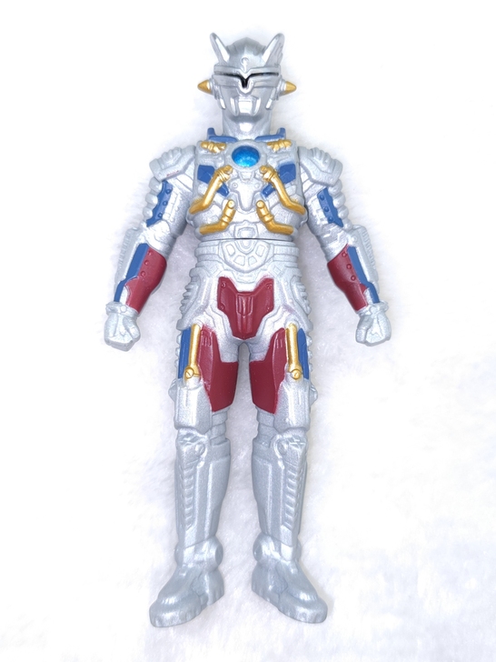 日版机械赛罗奥特曼14cm软胶500系列玩...