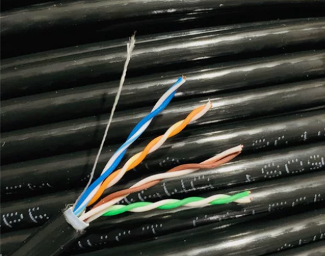 室外高速超五5六6类纯无氧铜双屏蔽网线PO...