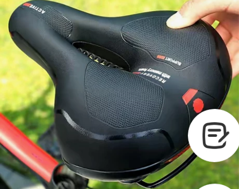 自行车坐垫鞍座山地车座垫柔软加厚硅胶车座通...