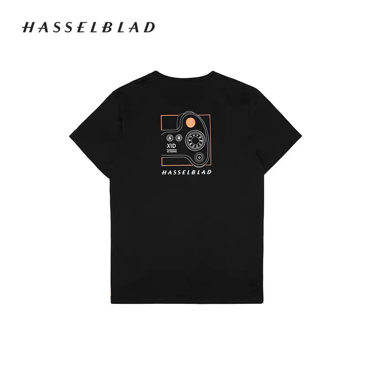 Hasselblad 哈苏 邃空黑相机短袖...