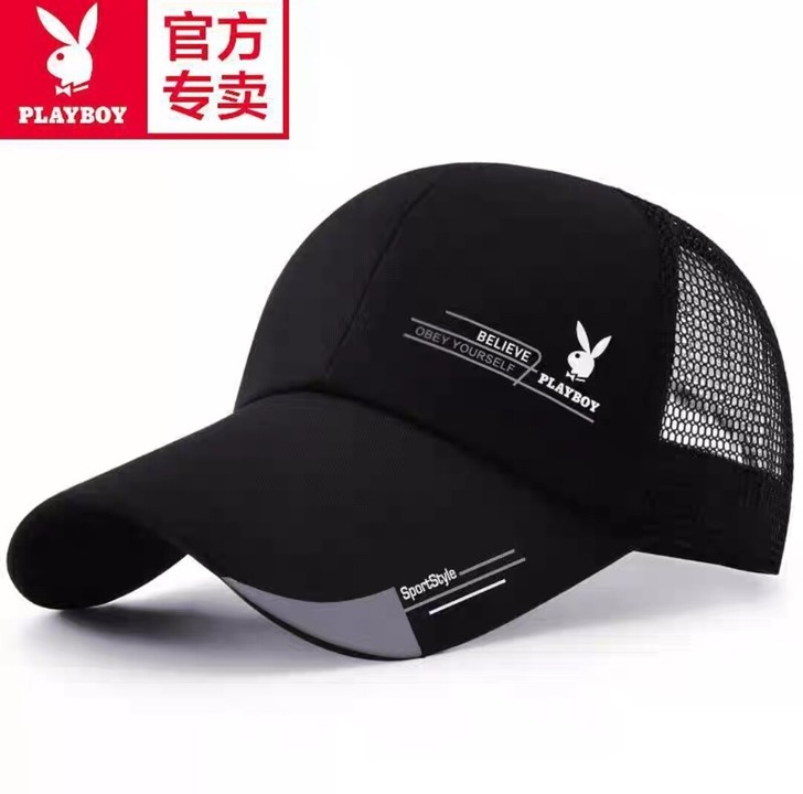 花花公子帽子男新款夏季鸭舌帽棒球帽太阳帽旅...