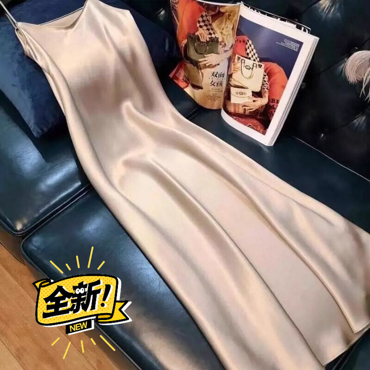 清仓处理杭州精品流行女装新款仿三醋酸连衣裙...