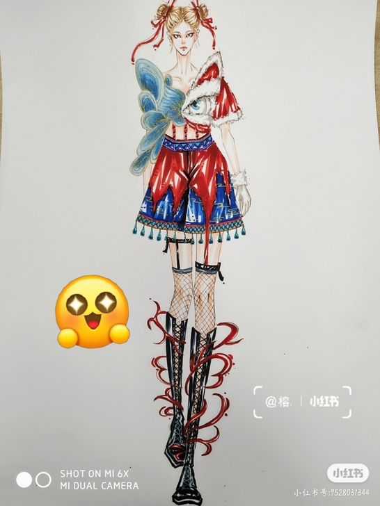 服装效果图代画
