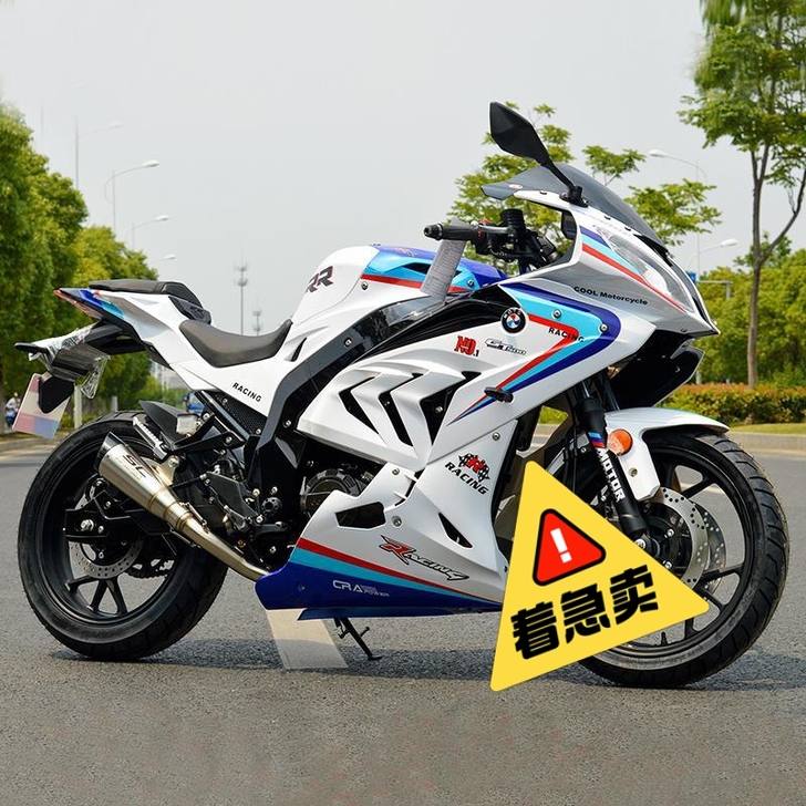 风尚宝马RR摩托车跑车国四电喷400CC双...