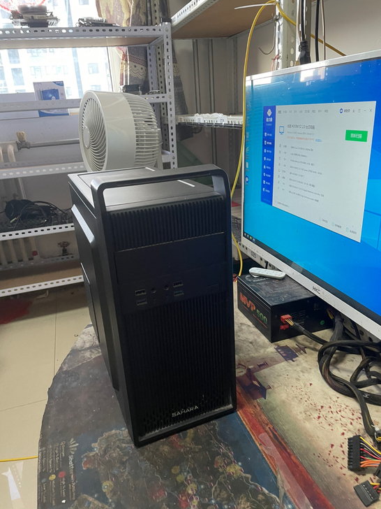 i3 9100F游戏电脑主机 吃鸡电脑 魔...