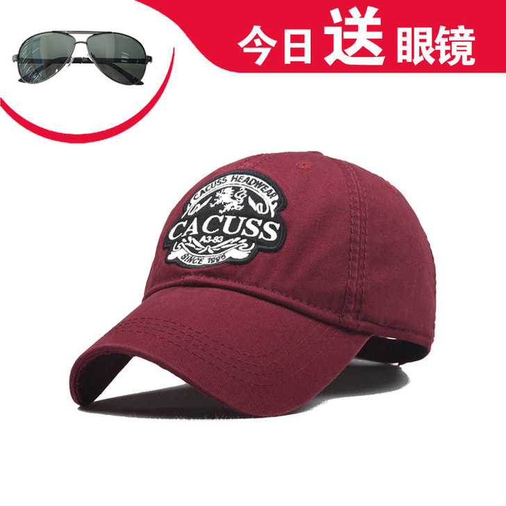 CACUSS帽子男士春天韩版潮户外防晒遮阳...