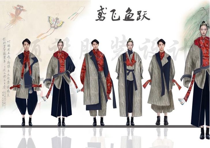 服装定制,服装效果图,款式图,成衣制作,工...