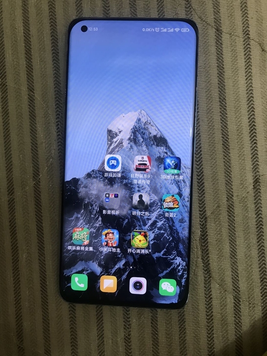 小米11  12+256蓝色，骁龙888处...