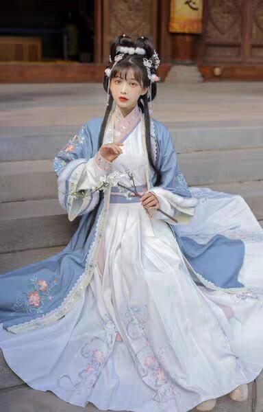 玉术曲宵原创汉服女宋制长禙子长衫交领短衫齐...