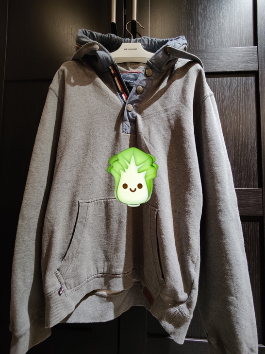 淘宝165买来的，穿了一个秋天，中厚款，九...