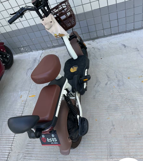 台铃电动车小钢豆新国标电动自行车铅酸48V...