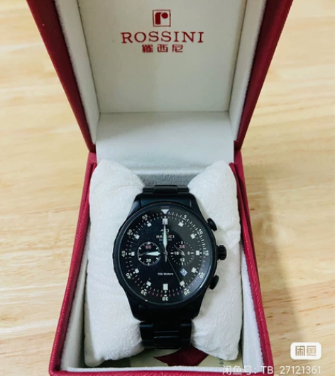 罗西尼手表⌚️,经典大气,表盘清清晰,走时...