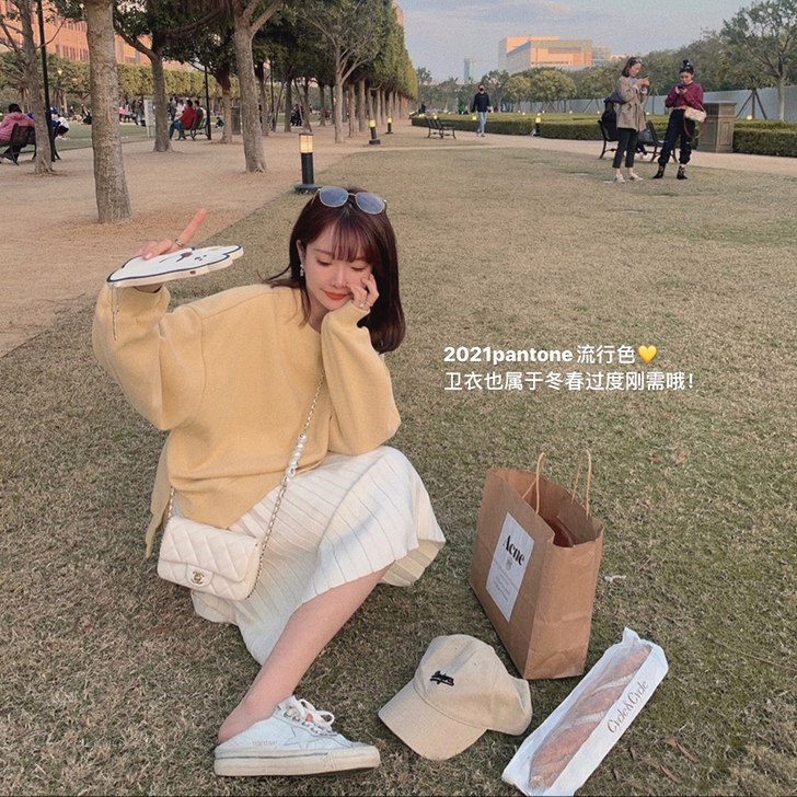 已开！【不加班卫衣】蛮治愈的早春款，4个色...