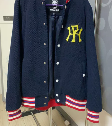 Hipanda棒球外套 正品 特别厚 16...