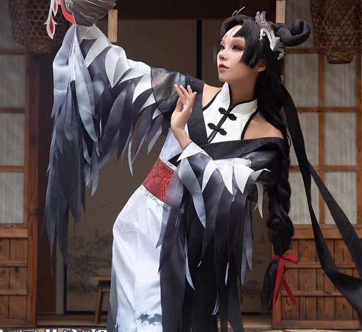 （预售）三分妄想家红蝶仙鹤cos  l码