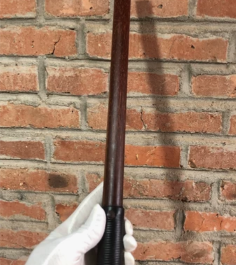 文玩棍棒老红铁梨木陈年古物 感兴趣的话点“...